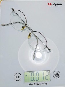 Vintage OVAL Emporio Armani ORIGINAL semi dioptrijski ram