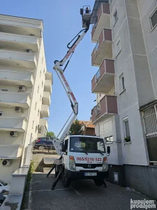 Kamion sa korpom Iznajmljivanje do 20m visine