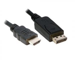 Kabl E-Green DisplayPort (M) - HDMI (M) 1.8m crni