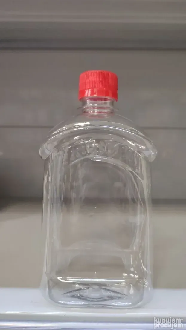 Plasticne Flase Pljoske 0,5L + Plasticni Cep