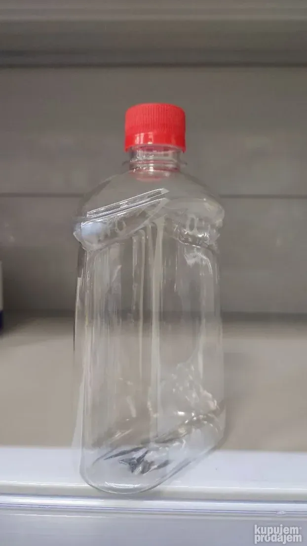Plasticne Flase Pljoske 0,5L + Plasticni Cep