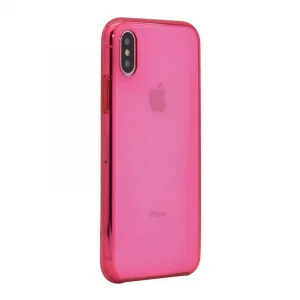 Maska X-Clear Apple za iPhone XS Max pink