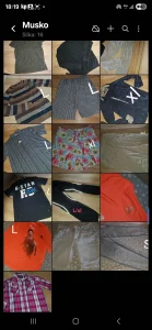 Paket gardeobe muske 15 kom