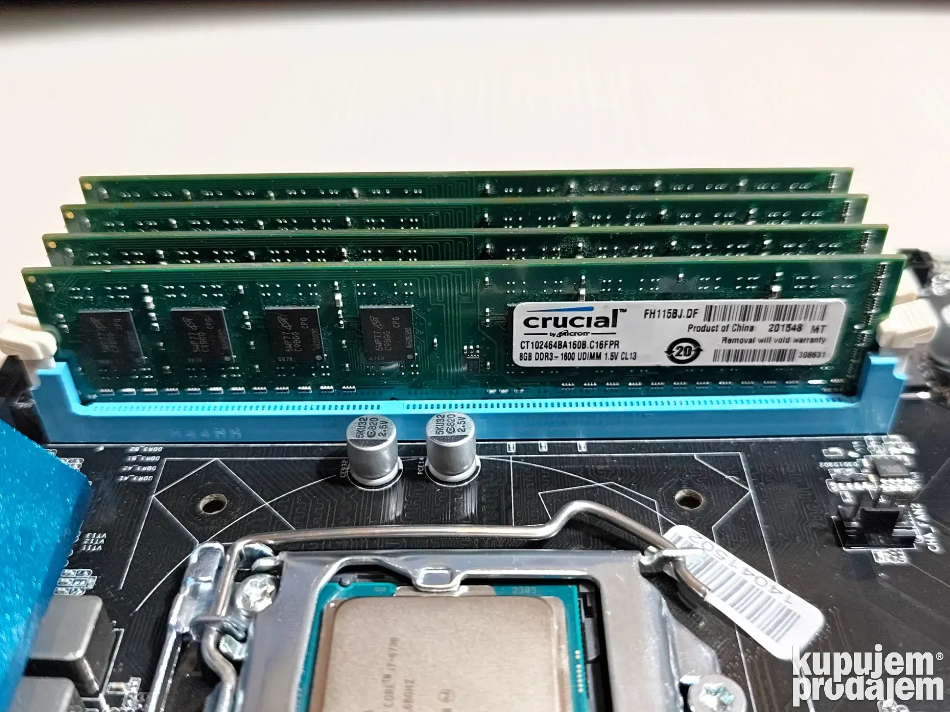 ASRock H97 Pro4 + I7-4790 + 32GB DDR3 odlicna polukon
