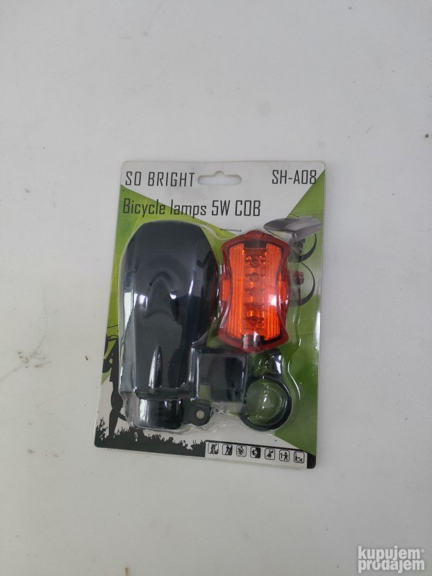 SET svetlo za bicikl lampa biciklo NOVO QW