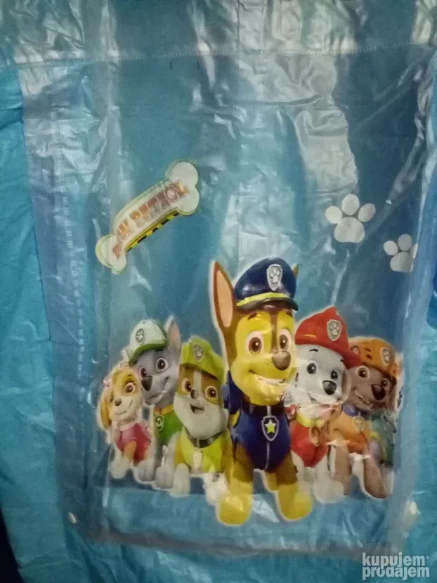 Paw Patrol Kisna Kabanica za Decu NOVA Patrolne Sape AKCIJA