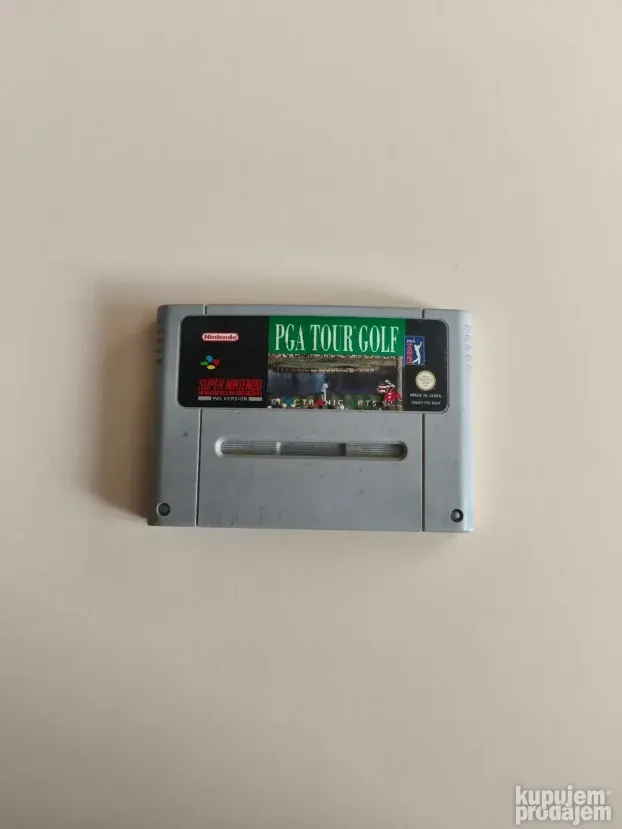 PGA Tour Golf Nintendo SNES Super Entertainment System