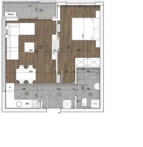 Bulevar patrijarha Pavla, 45m2   šifra  542646