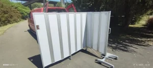 Ropimex paravan 270 x 160 aluminijumski sklopivi