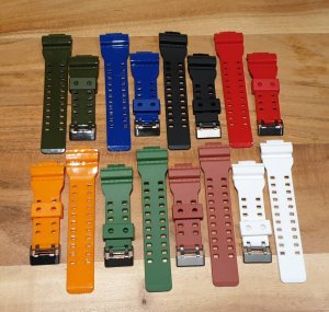 G-Shock narukvica kaiš za satove GA GD G GR GW GLS više boja