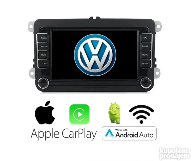 Multimedija navigacija android ,car play 7 inca vw buba