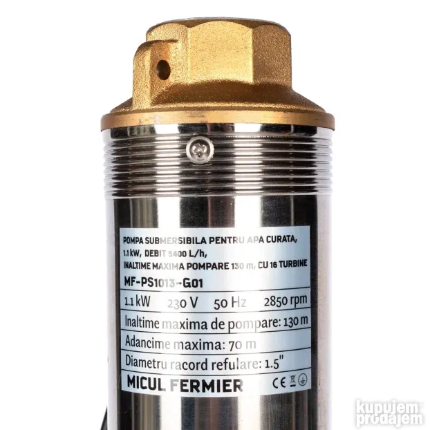 MF-PS1013-G01 Pumpa Raketa MICUL FERMIER 1,1 kW 16 Turbina