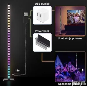 RGB Ambibentalna PODNA Lampa muzicka LAMPA