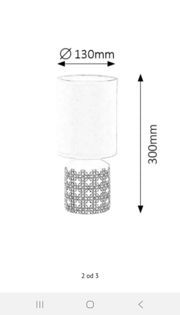Stona lampa Sophie  2000