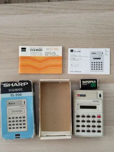 Vintaž SHARP digitron EL-206 u kutiji