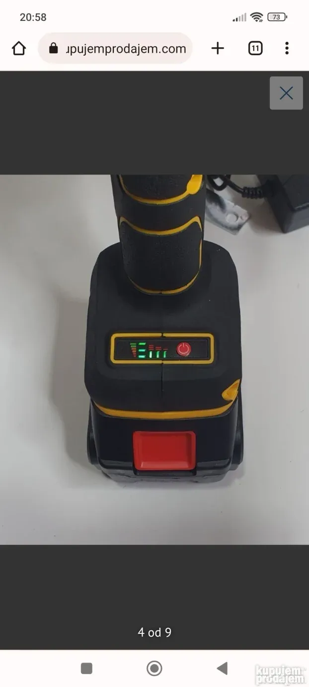 DeWalt Akumulatorska ugaona brusilica 125mm 88V