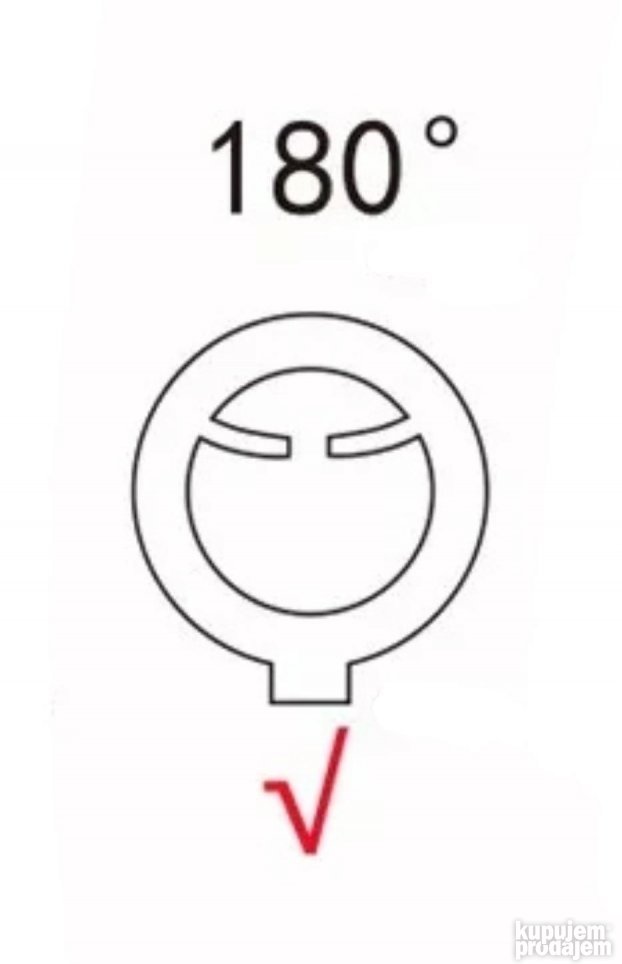 Kapica za potenciometar D osovina shape