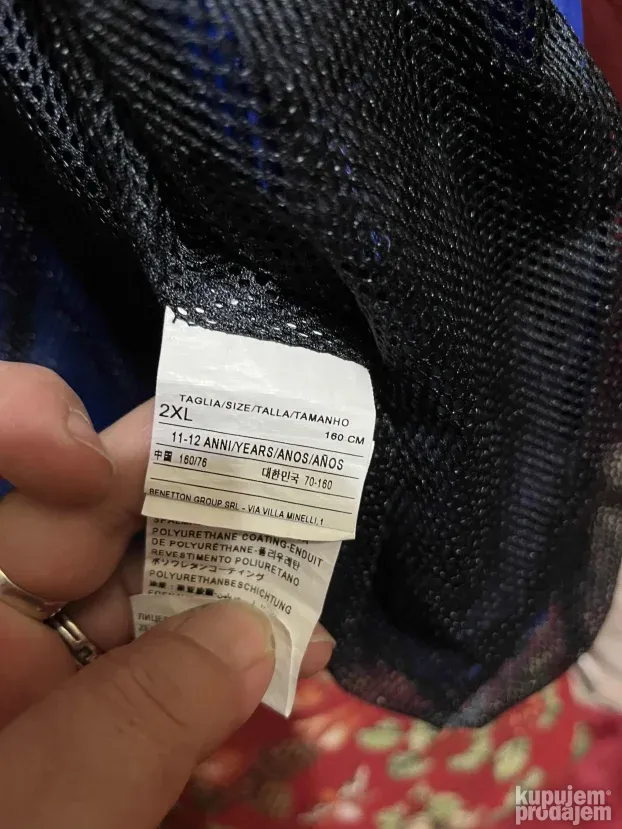 Benetton decija jakna 11/12g 160cm