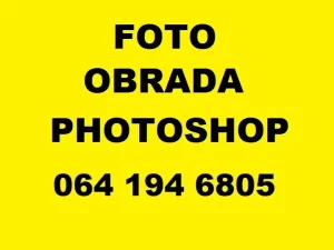 Photoshop usluge - obrada fotografija