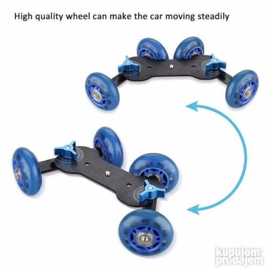 DSLR Skate Dolly Video za Video i Foto