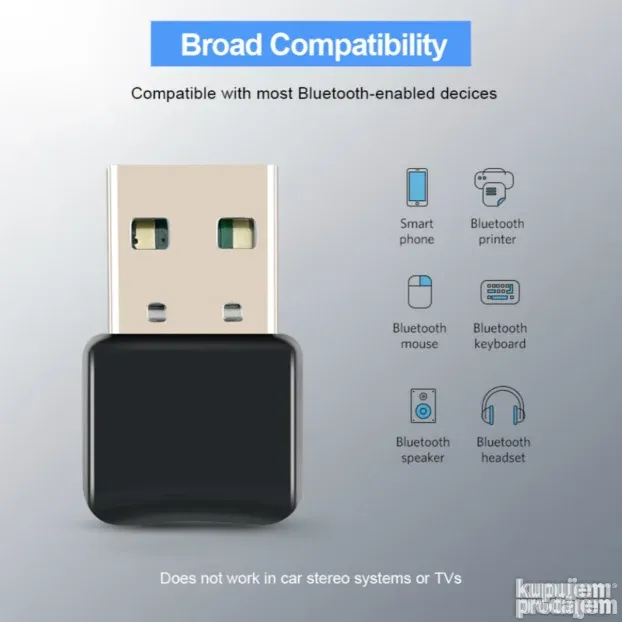 Bluetooth 5.0 Adapter / RTL8671B KupujemProdajem