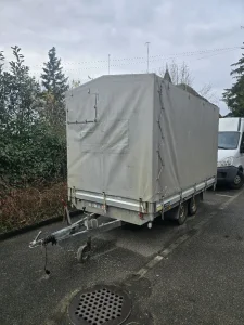 Pongratz prikolica sa ceradom dvoosovinka