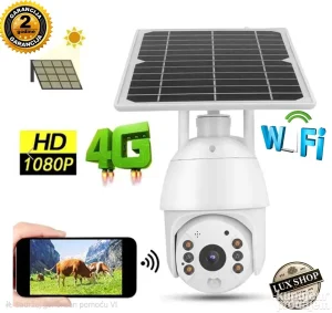 Solarna PTZ 4G kamera za video nadzor