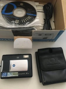 dimage x50 fotoaparat