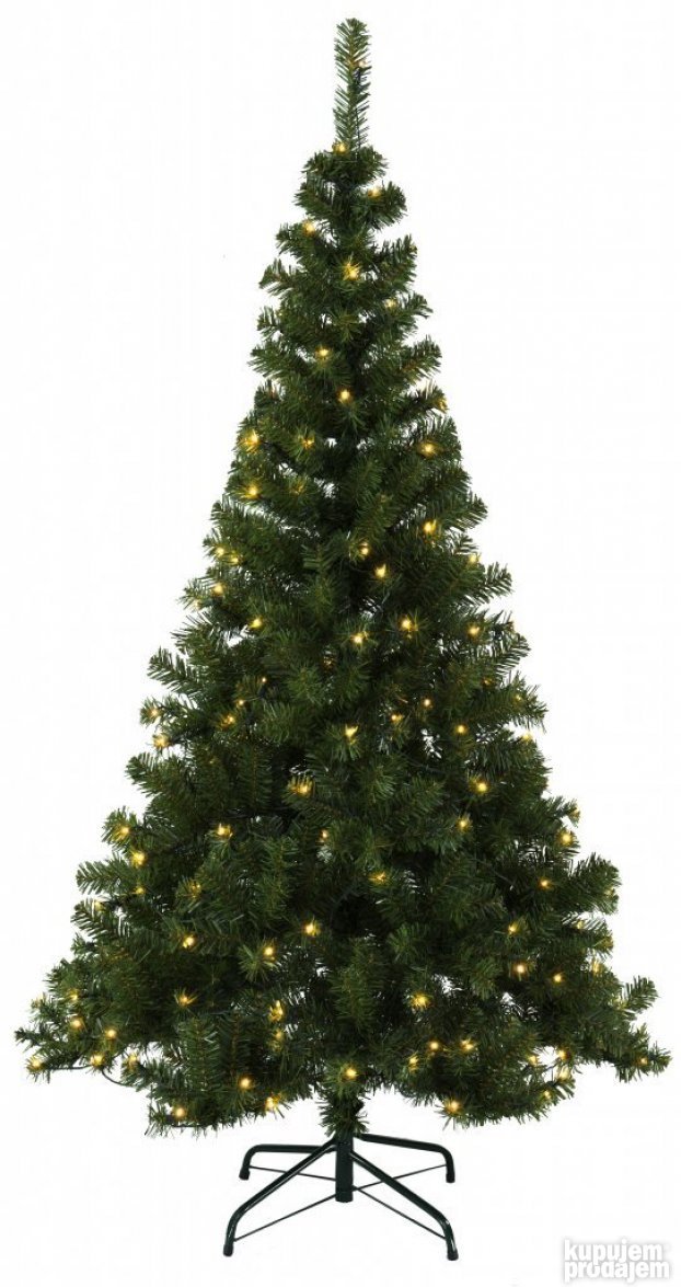 Novogodisnja jelka 180cm sa led lampicama - otava