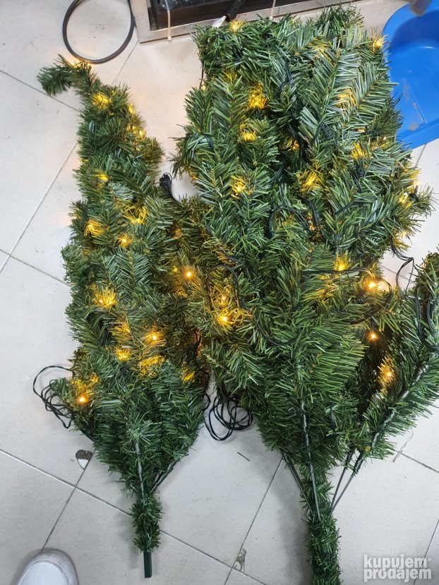 Novogodisnja jelka 180cm sa led lampicama - otava