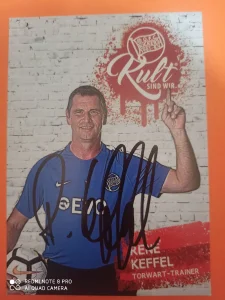 Autogram Rene Keffel fudbal