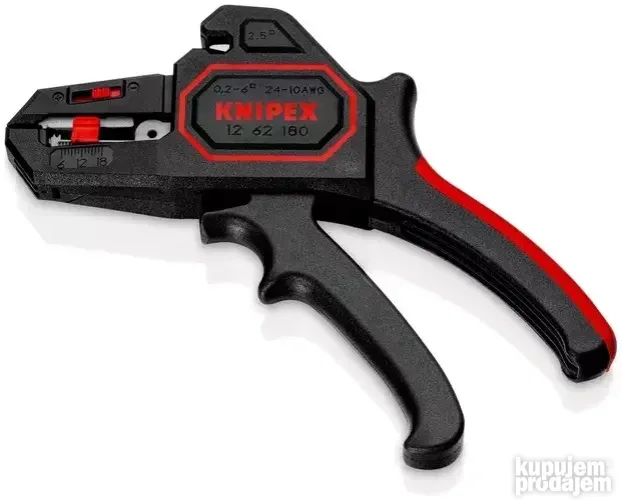 Knipex striper automatski 0,2-6,0mm 12 62 180