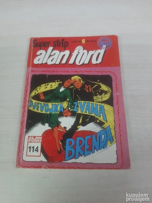 Alan ford 114 Djevojka zvana Brenda .
