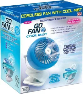 Bezicni Ventilator sa Vodenom Maglom