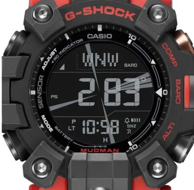 Casio G-Shock GW-9500-1A4 MUDMAN Triple Sensor