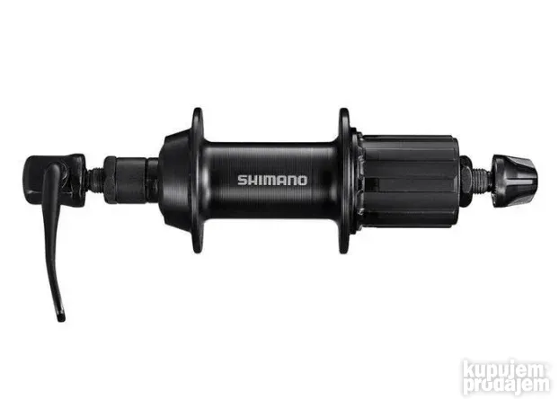 Nabla zadnja Shimano FH-TX500 QR 32h Crna