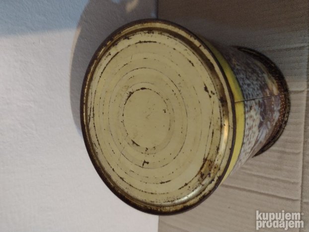 Stara limena kutija Med Medex ljubljana 4,5kg jugoslavija