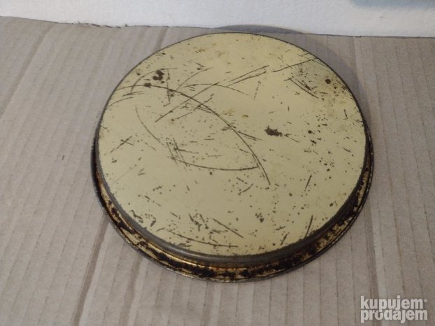Stara limena kutija Med Medex ljubljana 4,5kg jugoslavija