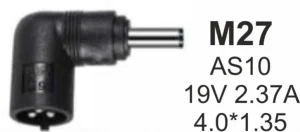 GMB Konektor za punjac 45W-19V-2.37A, 4.0x1.35mm