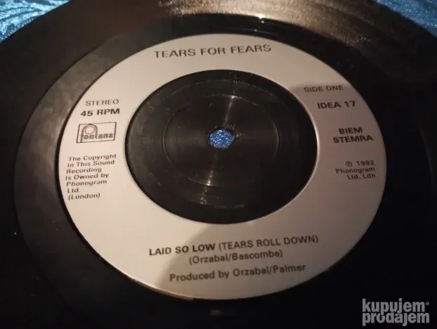 Tears For Fears  -  Laid So Low (Tears Roll Down)