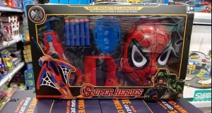 Spajdermen set maska i pistolj