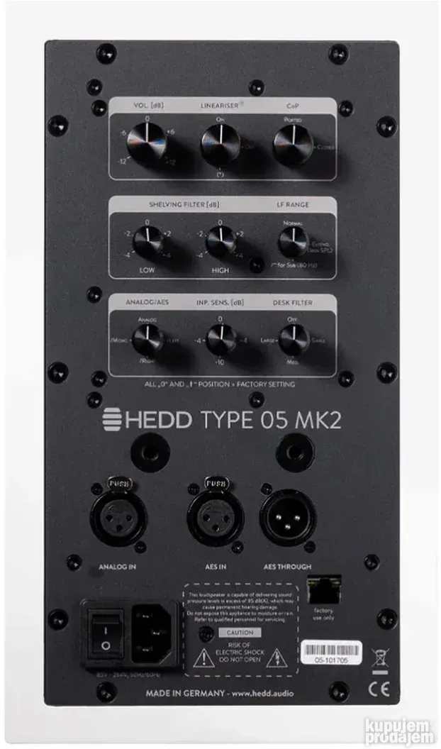 HEDD TYPE 05 MKII White aktivni studijski monitor