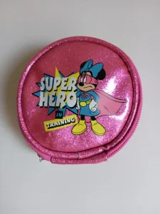 Mala pernica Mini Super Hero roze novo
