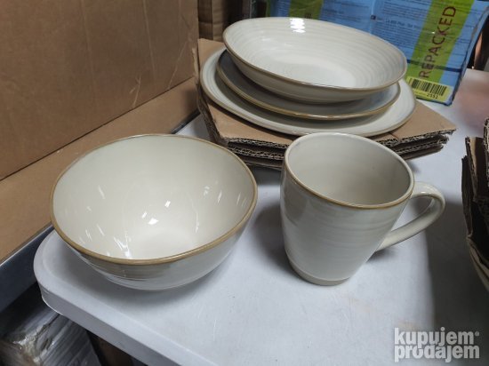 Keramicki set posudja Vintage Maser Nottingham