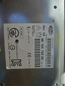 Citroen plejer navigacije 9810476280