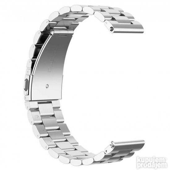 Siva metalna narukvica 20 mm za Huawei smart watch KupujemProdajem