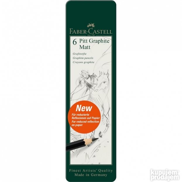 Pitt Graphite Matt set 1/6 Faber Castell