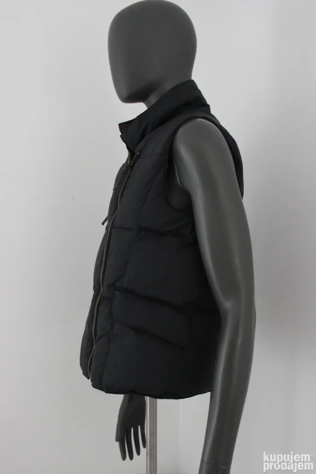 GURU perjani zenski prsluk crne boja S/36