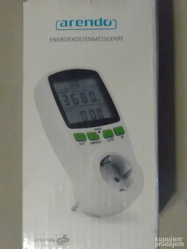 WAT METAR , AMPER , VOLT  kWh, na uticnicu.  Arendo
