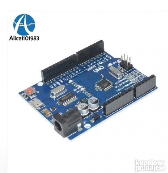 Arduino UNO R3, ATMEGA328P, komunikacija preko CH340 - KupujemProdajem